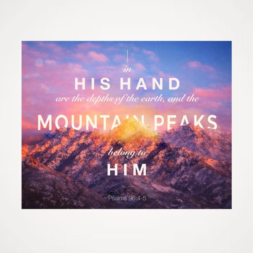 DDS Art Print, 8x10, Bible Verse, Paper Print, Unframed, Photo Inspired Series